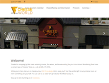 Tablet Screenshot of cheeseworldusa.com